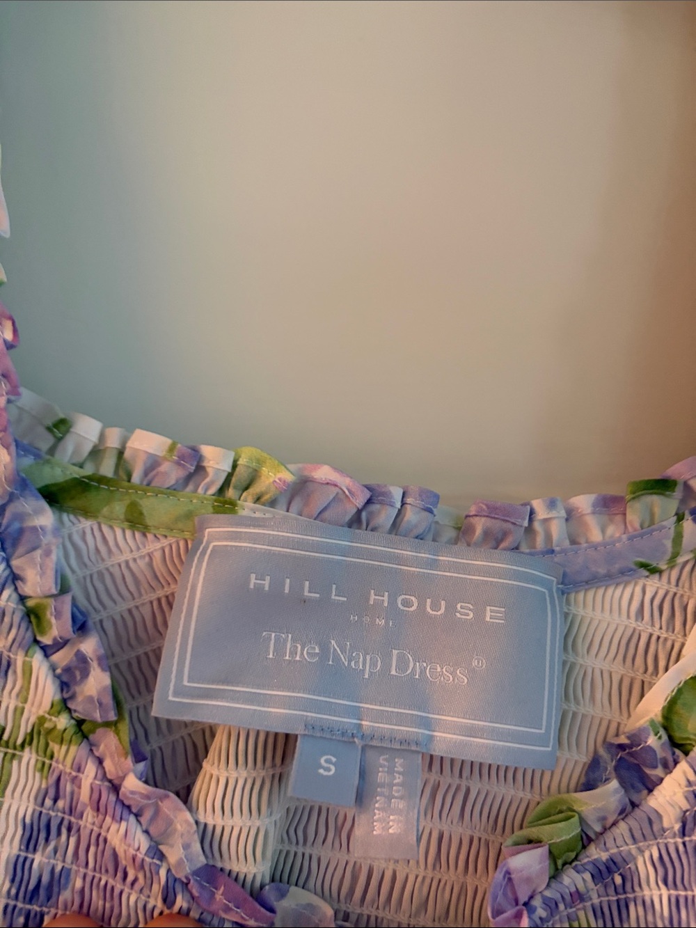 Hill house Floral Lavender Puff-Sleeve Dress - Picture 2 of 2